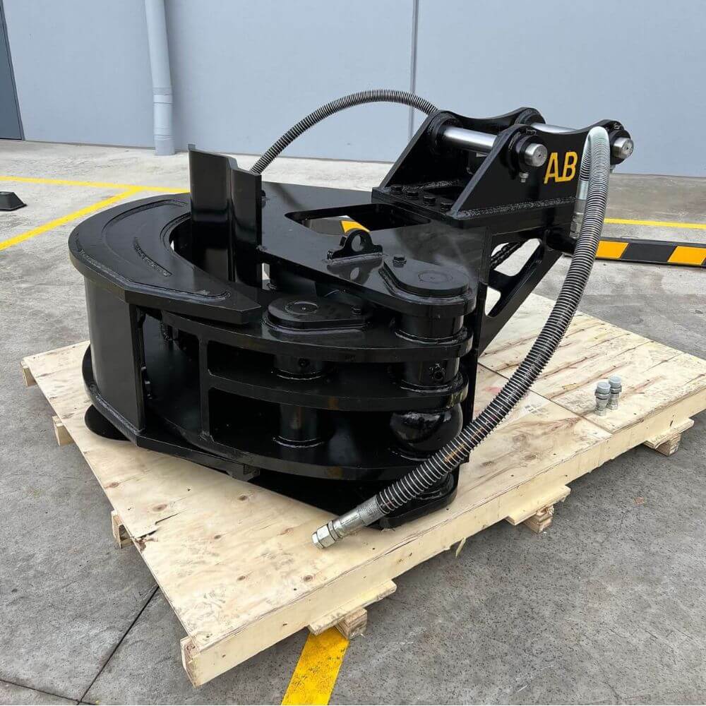 Excavator Attachment Hydraulic Tree Shear