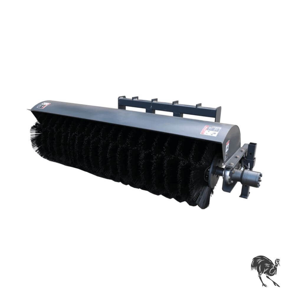 Skid Steer Attachment Multi-Angle Rotary Sweeper Broom