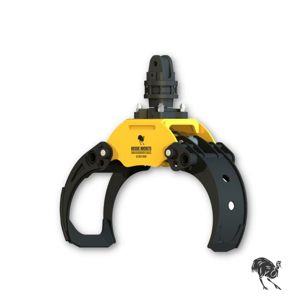 Excavator Grab Rotating Swing Log Grapple
