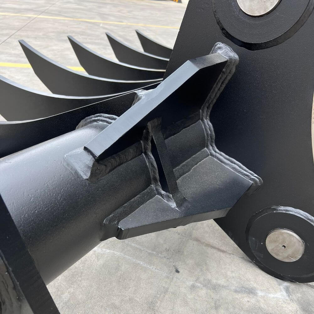 Excavator Attachment Heavy Duty Stick Rake