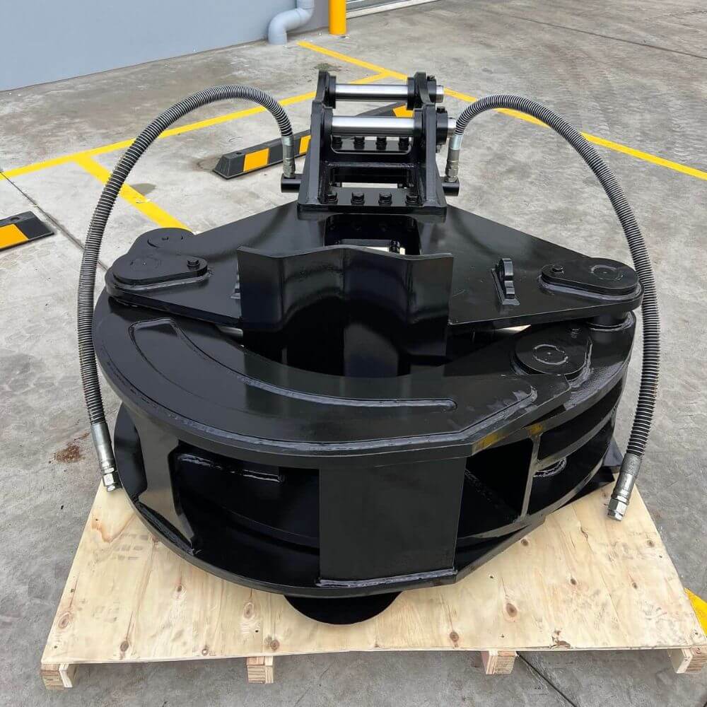 Excavator Attachment Hydraulic Tree Shear
