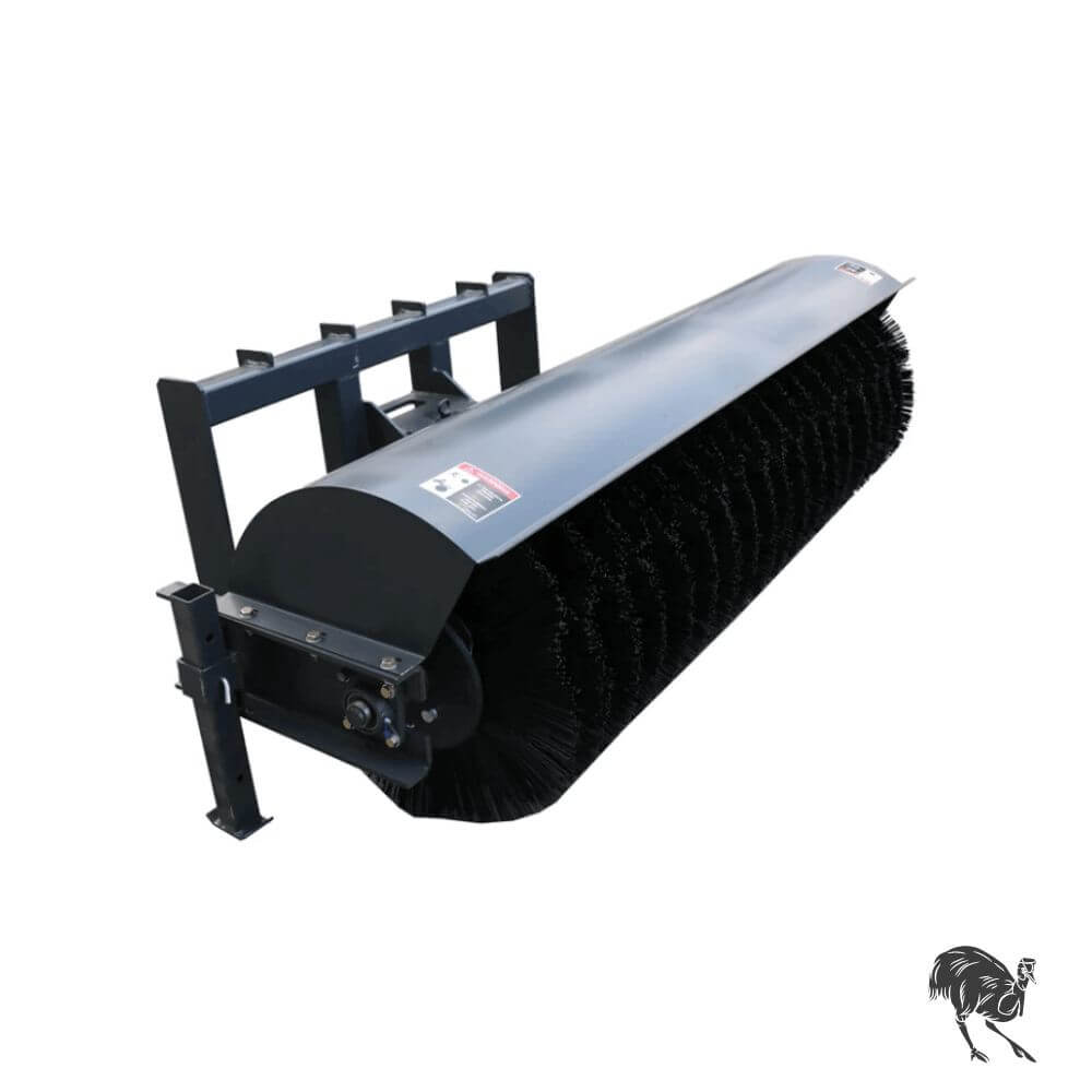 Skid Steer Attachment Multi-Angle Rotary Sweeper Broom