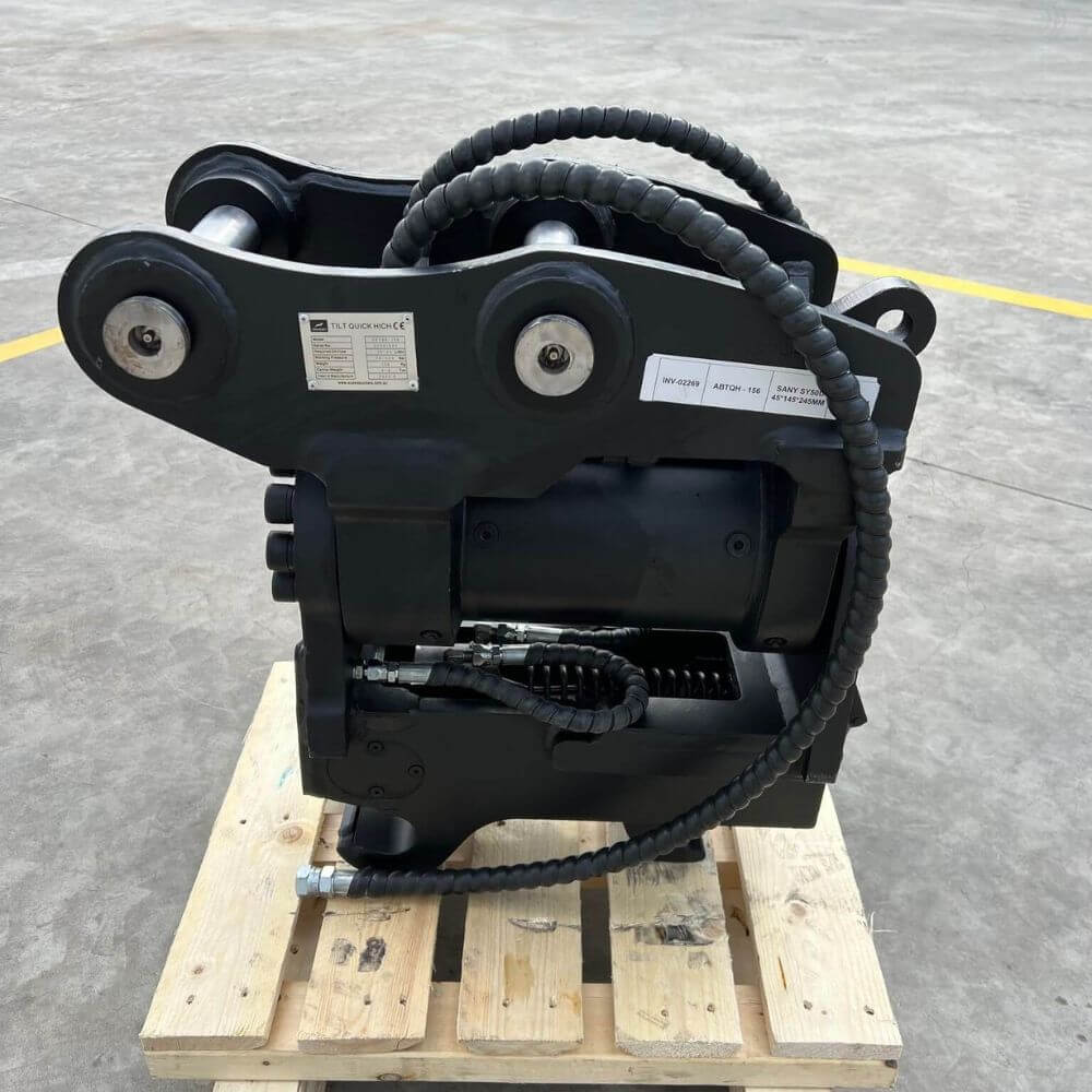 Excavator Attachment Hydraulic Tilting Hitch