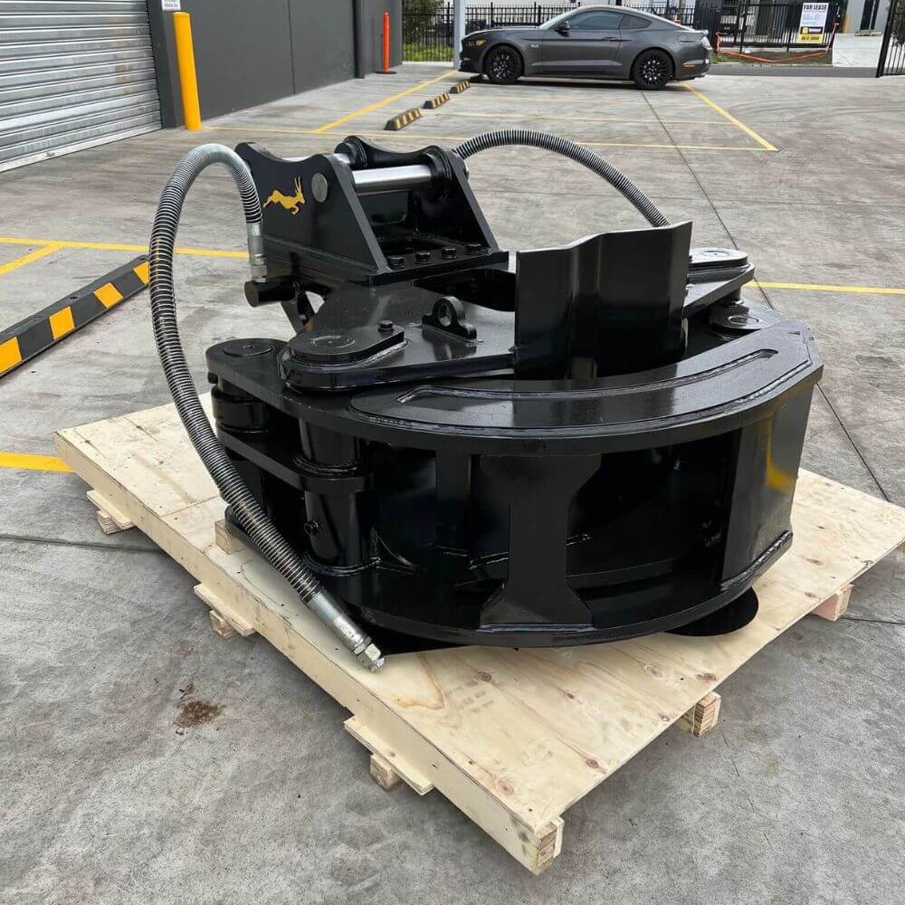 Excavator Attachment Hydraulic Tree Shear