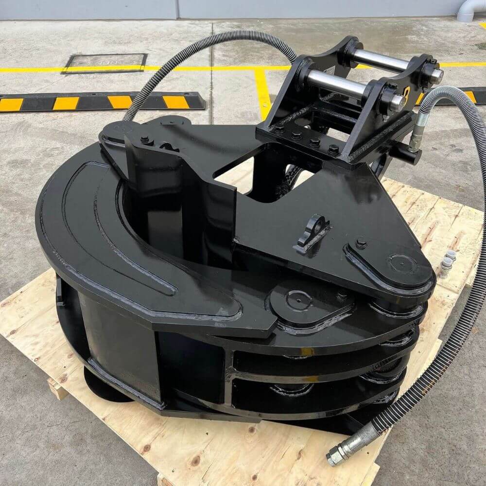 Excavator Attachment Hydraulic Tree Shear