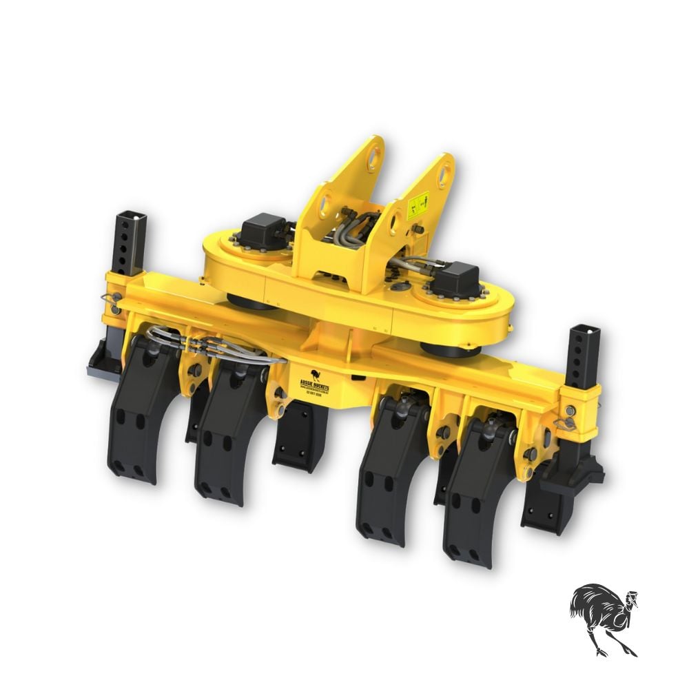 Excavator Grab Rotating Pipe Handler