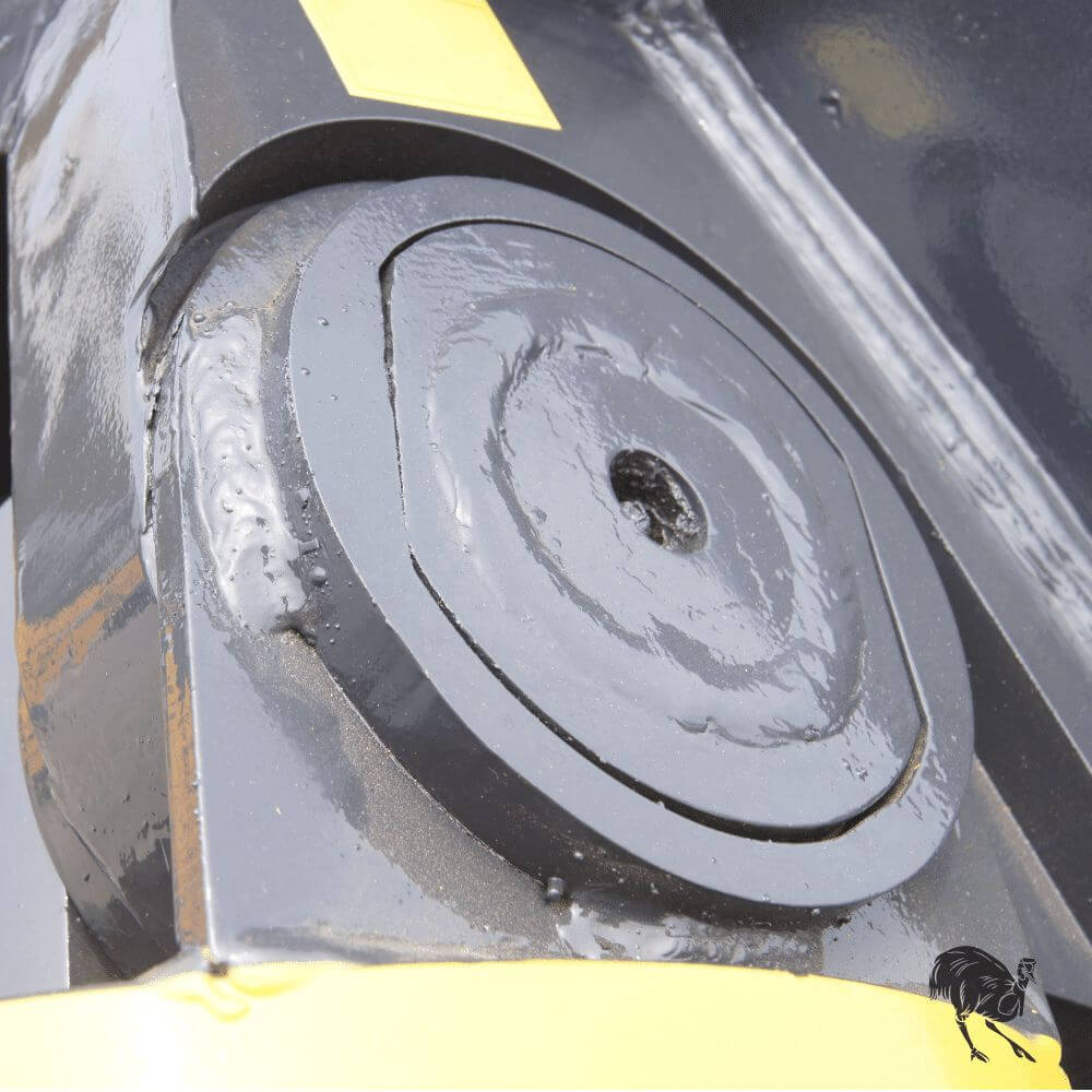 Excavator Attachment Rotating Multiprocessor Shear Jaw