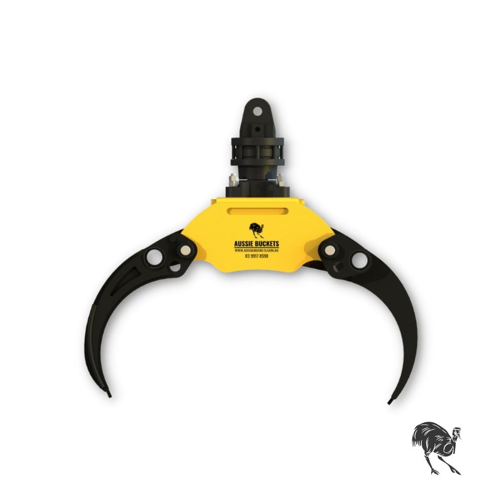 Excavator Grab Rotating Swing Log Grapple