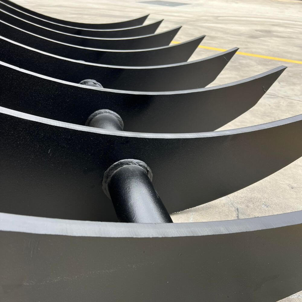Excavator Attachment Heavy Duty Stick Rake