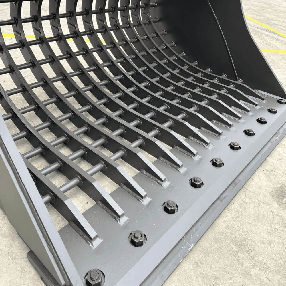 Excavator Heavy Duty Mud Sieve Bucket