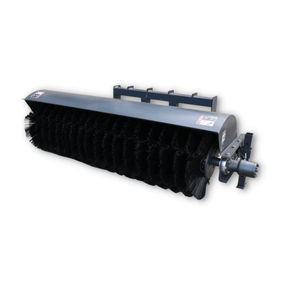 Skid Steer Attachment Multi-Angle Rotary Sweeper Broom