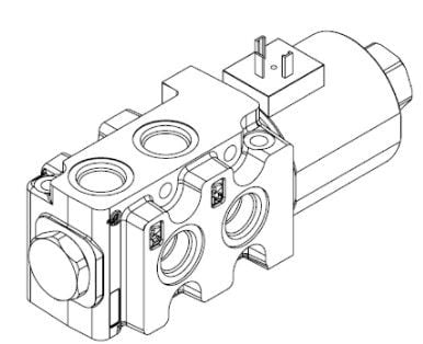Auxiliary hydraulic lines 