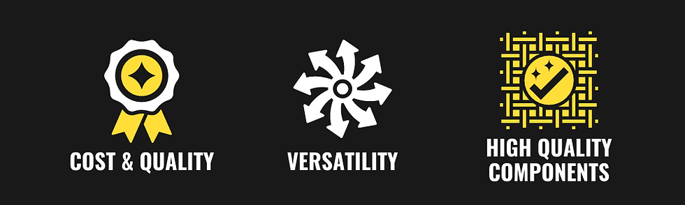 Cost & Quality, Versatility and High-Quality Components - The benefits to manufacturing overseas